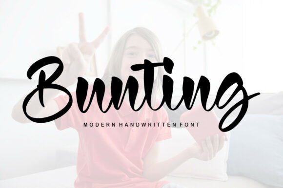 Bunting: The Elegant Handwritten Font for Timeless Designs