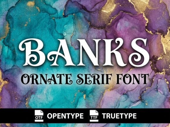 Command the Room: Banks and the Art of Stately Typography