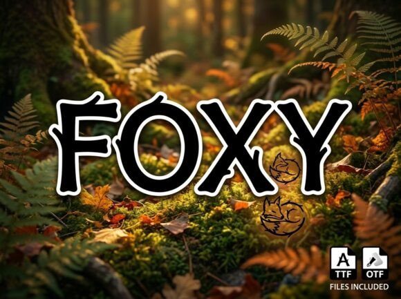 Foxy: The Bold Typeface That Commands Attention