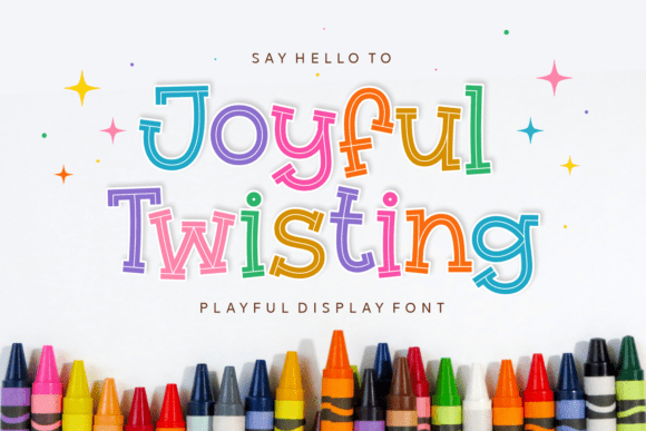 Joyful Twisting: A Hand-Crafted Font for Authentic Design