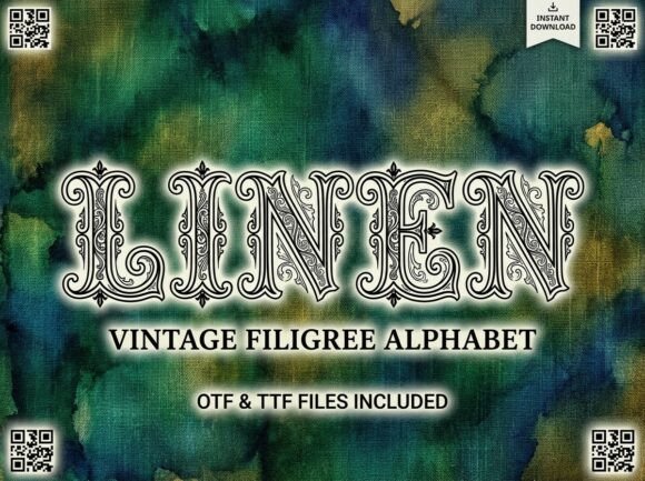 Linen: A Typeface Woven with Victorian Elegance