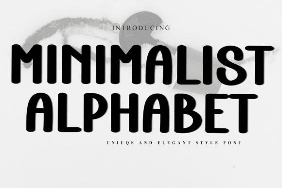 Minimalist Alphabet: Soft Strokes for Modern Brands
