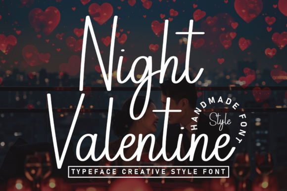 Night Valentine: A Script Font That Captures Joyful Elegance