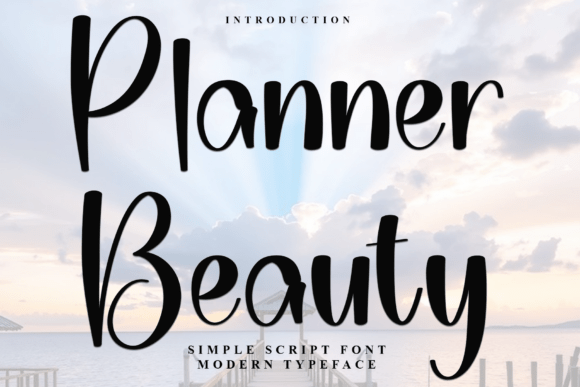 Planner Beauty: The Soft, Eye-Catching Font for Creative Brands