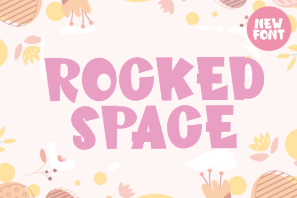 Rocked Space: A Festive Typeface for Holiday Magic