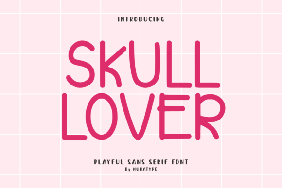 Skull Lover: A Handwritten Font for Crafty Creations