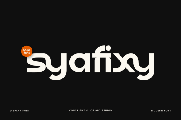 Syafixy: A Bold Typeface for Authentic Brand Voices