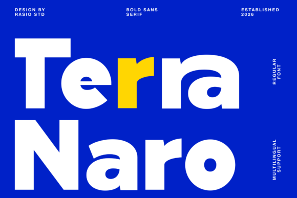 Terra Naro: A Sans Serif That Commands Attention