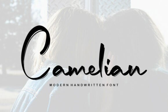 The Camelian Typeface: A Handwritten Font for Heartfelt Projects