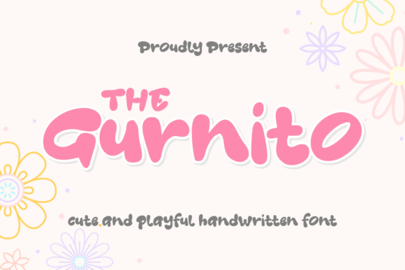 The Gurnito: A Handwritten Font for Heartfelt Projects