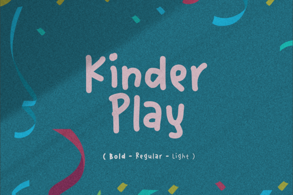 The Whimsical Touch: Exploring the Kinder Play Typeface