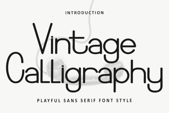 Vintage Calligraphy: A Font That Tells a Story