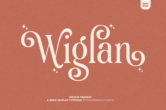 Wiglan: Where Classical Elegance Meets Whimsical Magic in Typography